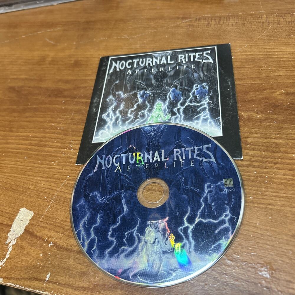 NOCTURNAL RITES - AFTERLIFE Ultra Rare Promo CD Cardboard Sleeve Century Media